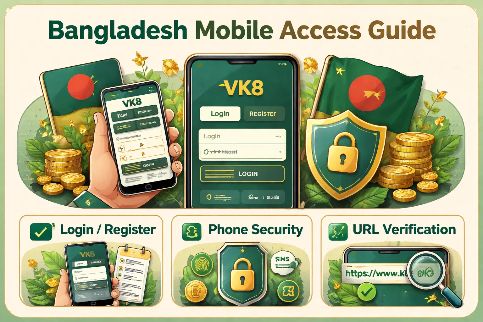 App, APK, Login ও Register guide
